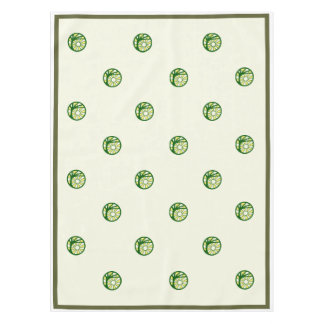 Mantel Tela de alquitrán con árboles de sol, 52"x70"