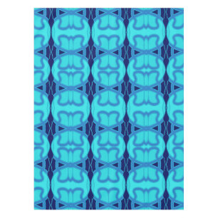 Mantel Tela de mesa de algodón, patrón multicolor de 52" 