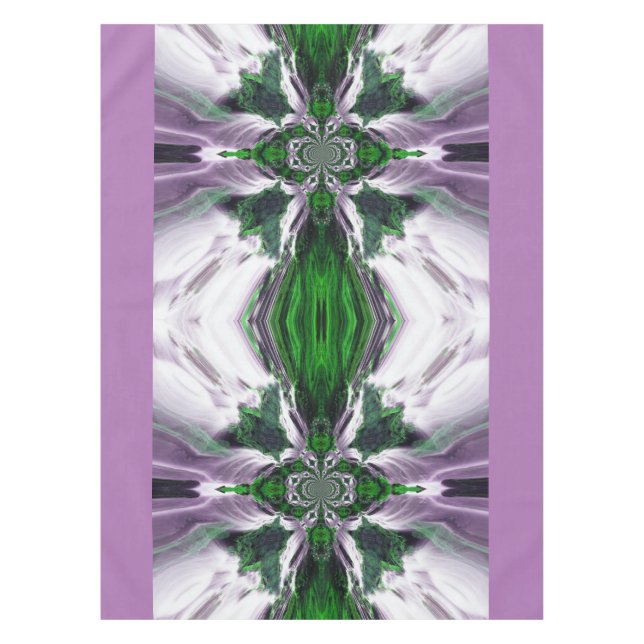 Mantel Tela de mesa de brisa verde del océano (Anverso)