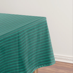 Mantel Telas a rayas verde azuladas