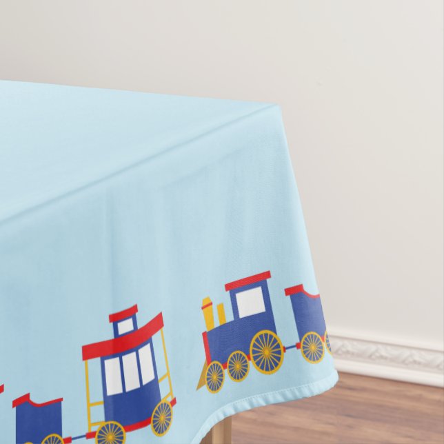 Mantel Tema del Fiesta del primer cumpleaños de Train Cut (In Situ)