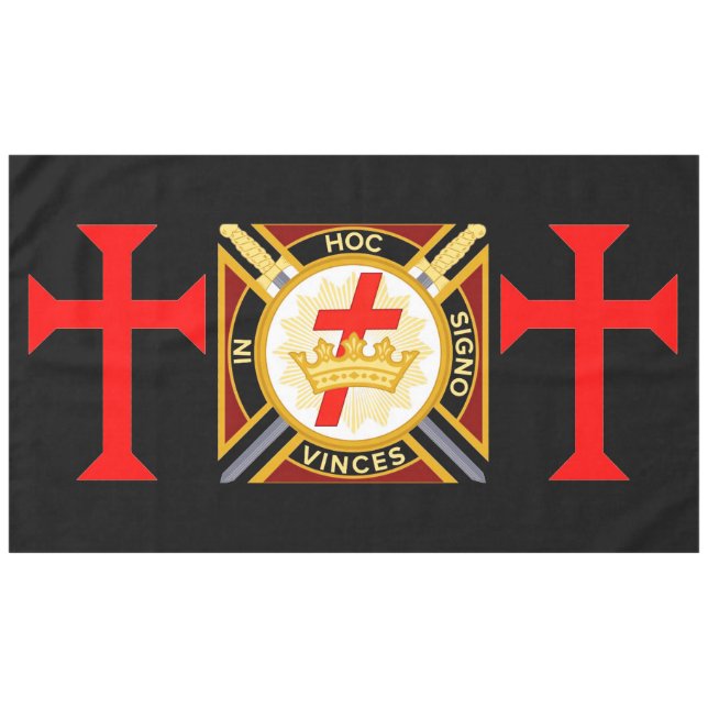 Mantel Templario de Knight (Frente (Horizontal))