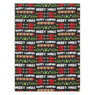 Mantel Temporada feliz de Navidades de Caravana