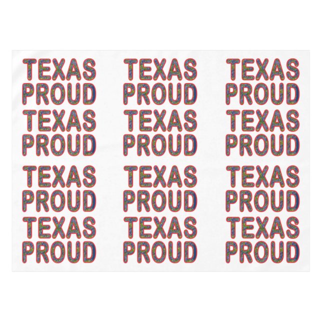 Mantel Texas Proud Bluebonnet (Frente (Horizontal))