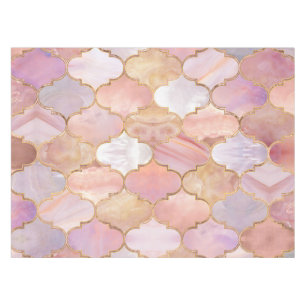 Mantel Textos del Mineral Pastel marroquí