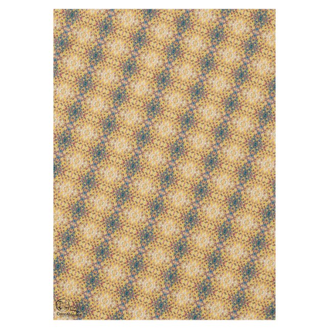 Mantel Textura #2 de la obra Piña. SERIE (Anverso)