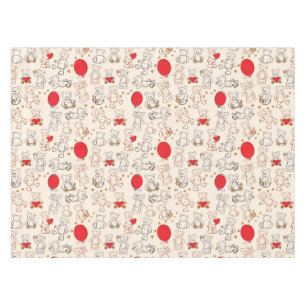 Mantel Textura con los osos de peluche