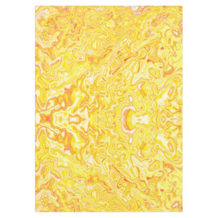 Mantel Textura de mármol amarillo limón miel Abstracto Lí