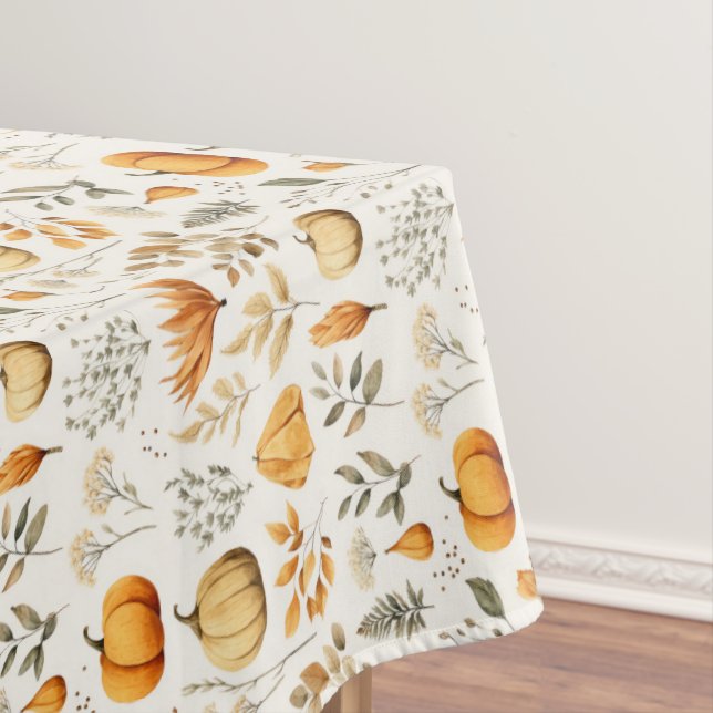 Mantel Thanksgiving Tablecloth Decor Dinner Party (In Situ)