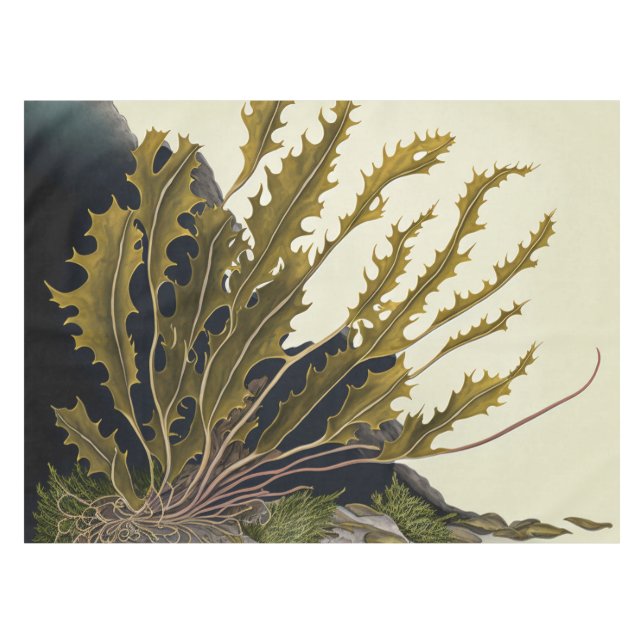 Mantel Tidal Fronds (Frente (Horizontal))