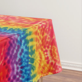 Mantel Tie Dye Rayos Arcoiris Tableclol