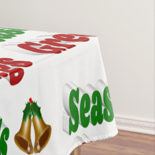 Mantel Tipografía de los Navidades de Seasons Greetings B