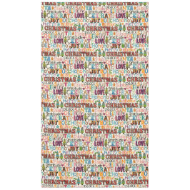 Mantel Tipografía de navidades