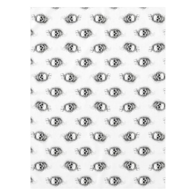 Mantel "Tiras de calavera" (Anverso)