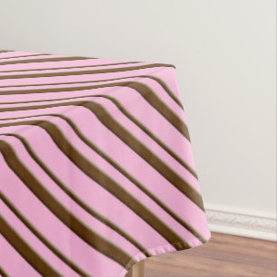 Mantel Tiras de caña de caramelo, rosa de menta y chocola