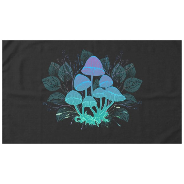 Mantel Toadstools en Bushes (Frente (Horizontal))