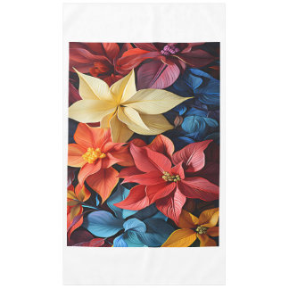 Mantel Toalha de Mesa (Tablecloth) Flores Natalinas