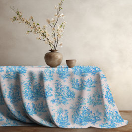 Mantel Toile azul turquesa vintage