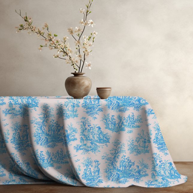 Mantel Toile azul turquesa vintage (Subido por el creador)