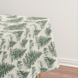 Mantel Toile De Jouy Green Tableclol