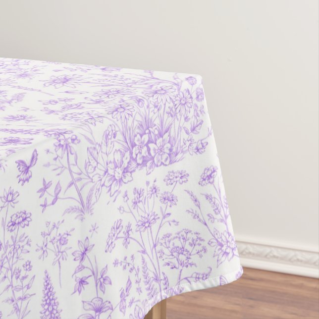 Mantel Toile de lavanda (In Situ)