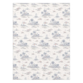 Mantel Toile Francés Costero Azul