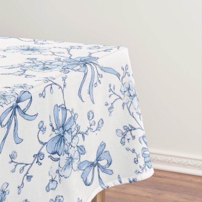 Mantel Toile Francés Floral Azul (In Situ)