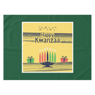 Mantel Tono cálido y celebratorio de Kwanzaa de SlipperyJ