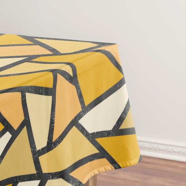 Mantel Tonos de vidrio manchado amarillo (In Situ)