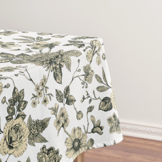 Mantel Toque de Elegance Garden Toile (In Situ)