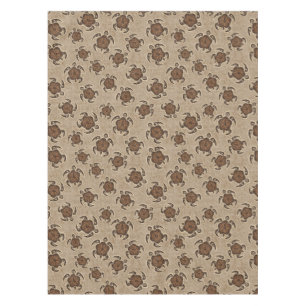 Mantel Tortuga Hawaiana de Hibisco en Batik Uhane Honu