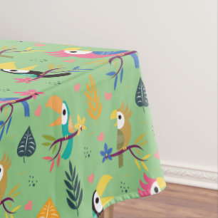 Mantel Toucans & Parrotts