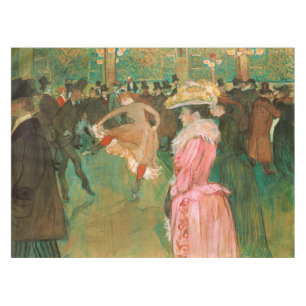 Mantel Toulouse-Lautrec - En el Rouge, la danza