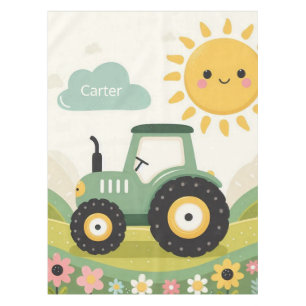 Mantel Tractor/granja personalizado