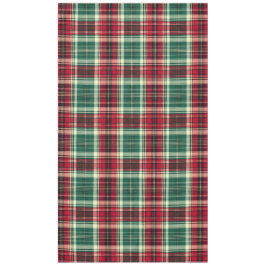 Mantel Traditional Tartan Christmas Tablecloth 