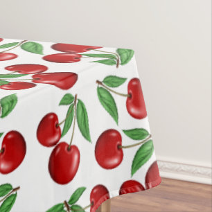 Mantel Trama de cerezas rojas por todas partes