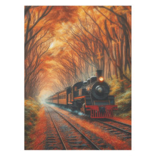 Mantel tren clásico de otoño