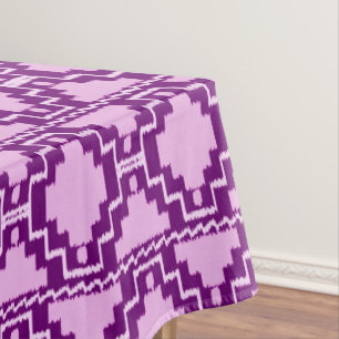 Mantel Tribal azteca de Ikat - púrpura y violeta Amethys