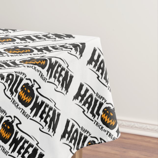 Mantel Trick o Trek Halloween Jack-O-Lanterns (In Situ)