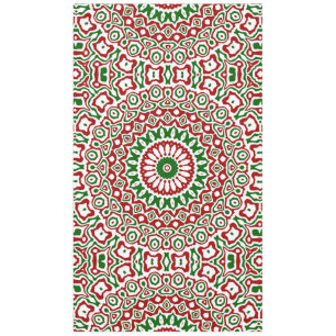 Mantel Trippy Hippie Groovy Boho Funky Navidad Mandala