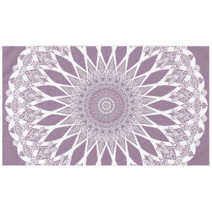 Mantel Tristadas de glicinia morada Mandala