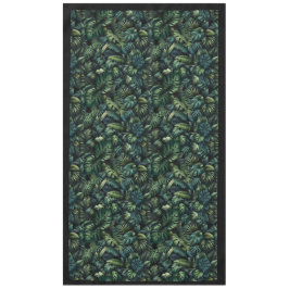 Mantel Tropical Monstera Botanical Green Jungle 