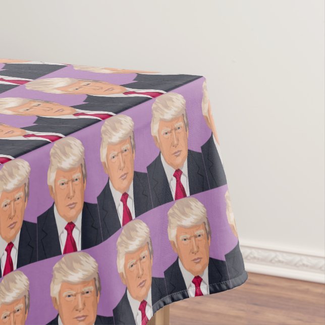 Mantel TRUMP BIRTHDAY PAPTY Tablecloth (In Situ)