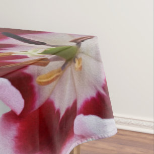 Mantel Tulipán rojo profundo