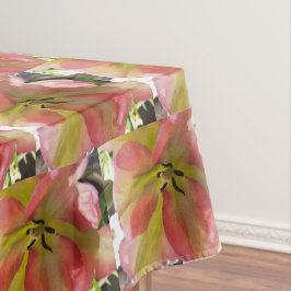 Mantel Tulipán rosa y amarillo