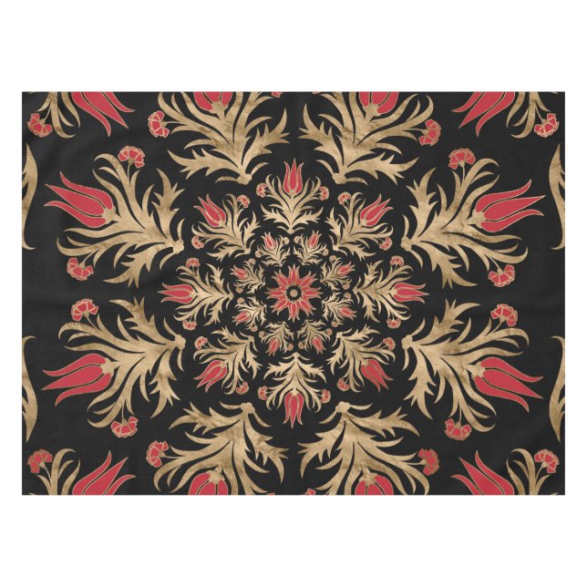 Mantel Tulipán turco - teja del otomano (Frente (Horizontal))