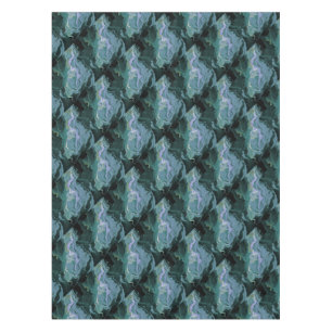 Mantel Turbulencia azul Pour Acrílico Resumen de arte