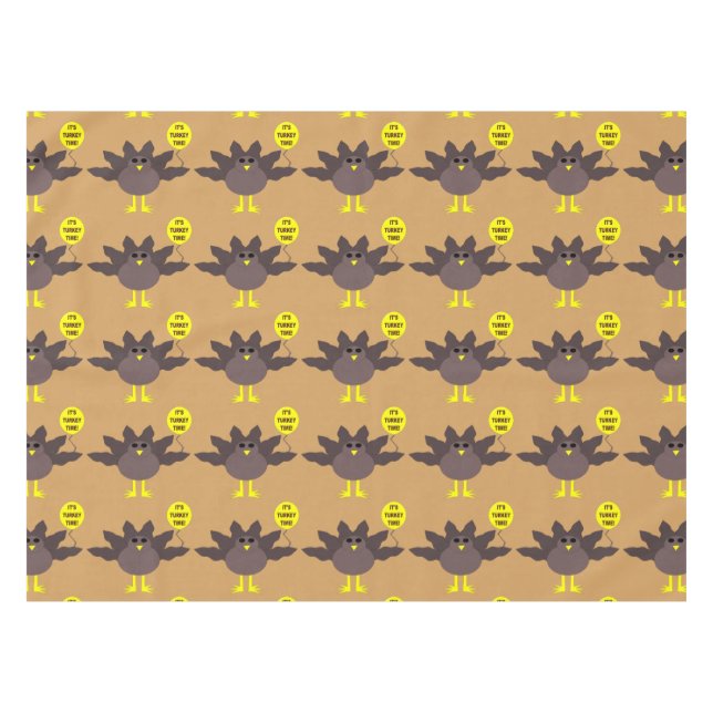 Mantel Turco Time Thankending Tablecloth (Frente (Horizontal))