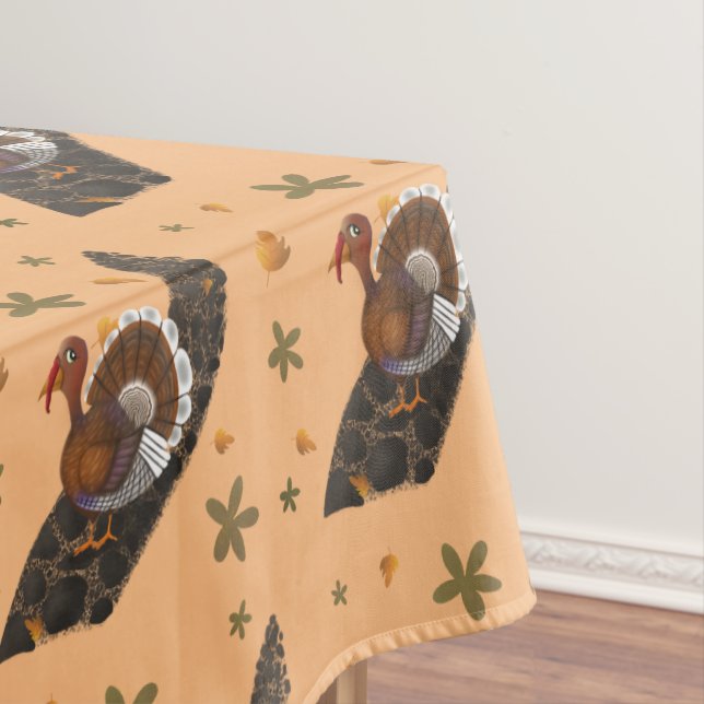 Mantel Turquía trotando por el camino de las piedras con  (In Situ)