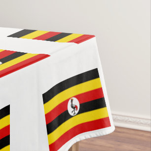 Mantel UGANDA FLAG MAP elegante patriótico ugandés